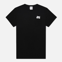 Мужская футболка Ripndip Lord Nermal Pocket чёрный, Размер S
