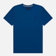 Мужская футболка Hackett Logo Classic Fit синий, Размер S