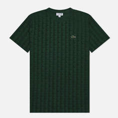 Мужская футболка Lacoste Embroidered Logo зелёный, Размер XXXL