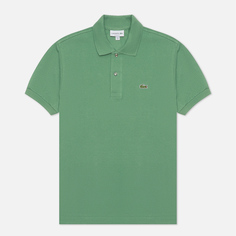 Мужское поло Lacoste L.12.12 Classic Fit зелёный, Размер XXL