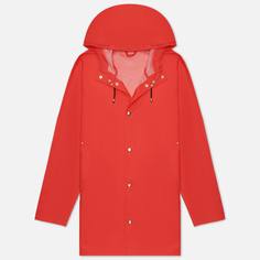 Мужская куртка дождевик Stutterheim Stockholm Lightweight красный, Размер M