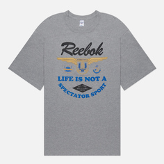 Мужская футболка Reebok Classics Reserve серый, Размер S