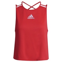 Топ женский Adidas H45131 красный 2XS