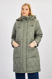 Куртка женская Baon B0322540 хаки XL