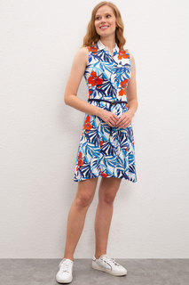 Платье женское U.S. POLO Assn. G082SZ0750ORGE белое XL