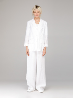 Брюки женские Helmidge 11422 белые 48