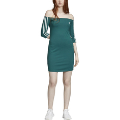 Платье женское Adidas EJ9347 зеленое 38