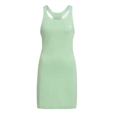 Платье женское Adidas H34601 зеленое 40