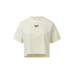 Футболка женская Reebok GV1825 желтая XS