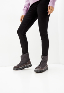 Полусапоги женские MAKFLY 88MF-37 серые 40 RU