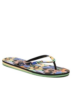 Шлепанцы женские Roxy ARJL100870 разноцветные 40 EU