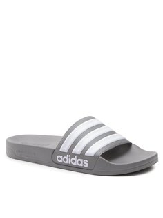 Шлепанцы мужские Adidas Adilette Shower Slides GY1891 серые 48.5 EU