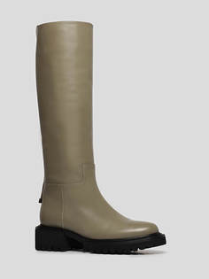 Сапоги женские Basconi 77567B-B зеленые 38 RU