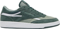 Кеды мужские Reebok Club C 85 Vintage зеленые 8 US
