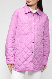 Пальто женское GEOX W3520PT2973 фиолетовое 50 IT