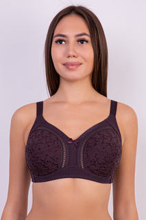 Бюстгальтер женский Milavitsa Classic коричневый 80D