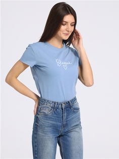 Футболка женская Апрель 1ЖДФК4164001 голубая 84/164