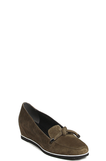 Лоферы женские Milana 1813361 зеленые 40 RU