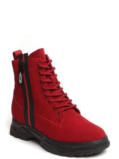 Ботинки женские Milana 1922881 красные 38 RU