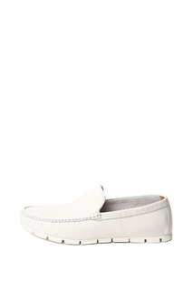 Мокасины мужские Milana 201734-1-1 белые 44 RU