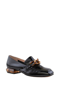 Лоферы женские Milana 211204-1-7101 черные 40 RU