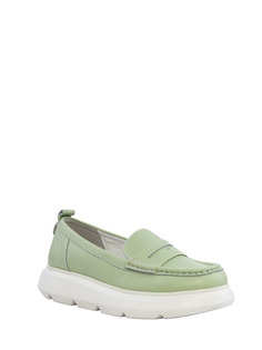 Мокасины женские Milana 2110991 зеленые 39 RU