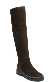 Ботфорты женские Milana 182246-1 зеленые 37 RU