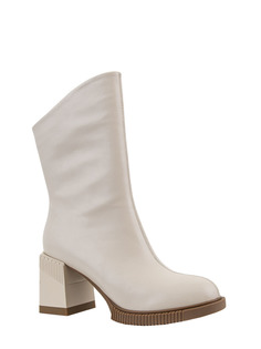 Полусапоги женские Milana 2224381 бежевые 40 RU