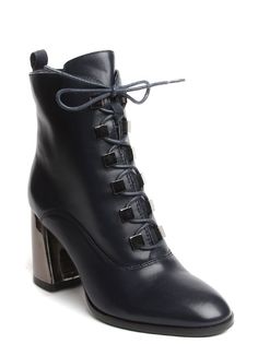 Ботильоны женские Milana 1923051 синие 38 RU