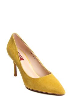 Туфли женские Milana 2010061 желтые 39 RU