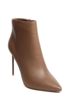 Ботильоны женские Milana 2010154 коричневые 39 RU