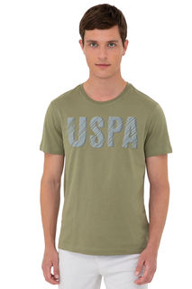Футболка мужская U.S. POLO Assn. g081sz0110eddyiy021-e хаки 2XL
