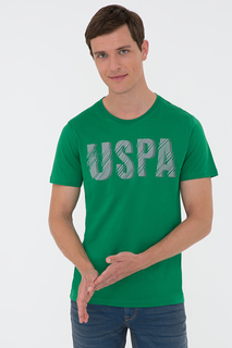 Футболка мужская U.S. POLO Assn. G081SZ0110EDDYIY021-E зеленая XL