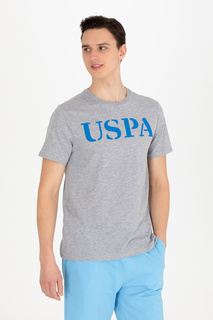 Футболка мужская U.S. POLO Assn. G081SZ011-000-1571124-GEARTIY023 серая 3XL