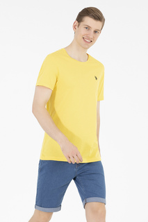 Футболка мужская U.S. POLO Assn. G081SZ011-000-1571032-TS01IY023 желтая 2XL