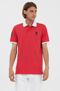 Футболка мужская U.S. POLO Assn. G081SZ011-000-1573758-T-TETUN красная 2XL