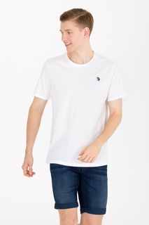 Футболка мужская U.S. POLO Assn. G081GL011-000-1571426-GTS01IY023 белая 3XL