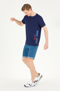 Футболка мужская U.S. POLO Assn. G081SZ011-000-1574103-BAGUA синяя S