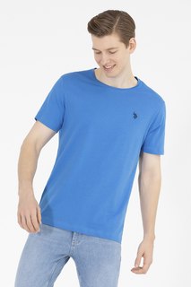Футболка мужская U.S. POLO Assn. G081SZ011-000-1571032-TS01IY023 синяя 2XS
