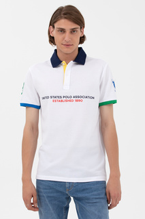 Футболка мужская U.S. POLO Assn. G081GL011-000-1573631-RINO белая XL