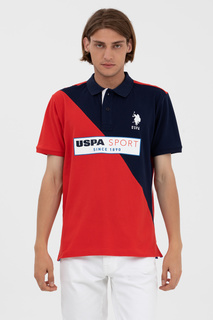Футболка мужская U.S. POLO Assn. G081SZ011-000-1573330-T-JOPEL красная S