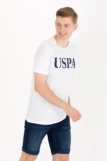 Футболка мужская U.S. POLO Assn. G081SZ011-000-1571124-GEARTIY023 белая 3XL