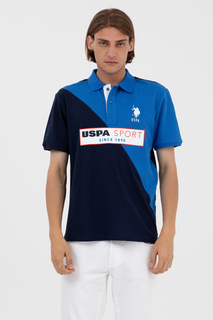 Футболка мужская U.S. POLO Assn. G081SZ011-000-1573330-T-JOPEL синяя 2XL