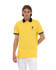 Футболка мужская U.S. POLO Assn. G081SZ011-000-1573758-T-TETUN желтая 2XL