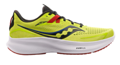 Спортивные кроссовки мужские Saucony Ride 15 лимонный/черный/белый US 10, 1 пара