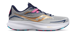 Спортивные кроссовки мужские Saucony Ride 15 серый/золотистый/синий US 9,5, 1 пара