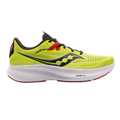 Спортивные кроссовки мужские Saucony Ride 15 лимонный/черный/белый US 9,5, 1 пара