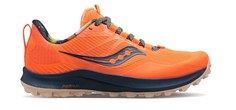 Спортивные кроссовки мужские Saucony Peregrine 12 оранжевый/чёрный US 9, 1 пара