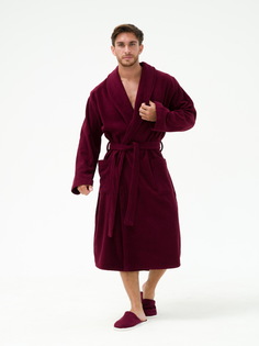 Халат мужской Росхалат МЗ-03 бордовый 54-56 RU