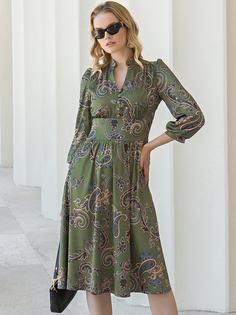 Платье женское MARICHUELL MPl00160V(vivian) зеленое 52 RU
